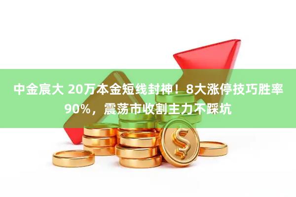 中金宸大 20万本金短线封神！8大涨停技巧胜率90%，震荡市收割主力不踩坑